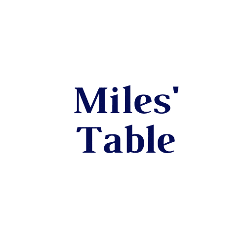 Miles' Table - logo tile