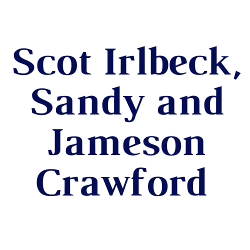 Scot Irlbeck, Sandy and Jameson Crawford - logo tile